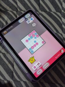 ワンダーボックスの親子で対戦できるゲーム画面